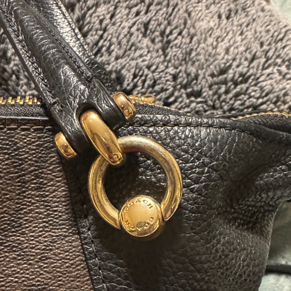 Coach Dark Brown Crossbody Bag - Picture 5 of 10